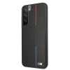 BMW BMHCS22MTRTBK cietais apvalks Samsung Galaxy S22+, M Collection Triangles, melns