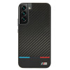 BMW BMHCS22MPUCARTCBK cietais apvalks Samsung Galaxy S22+, M Collection Triangles, melns
