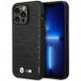 BMW BMHCP14L22PMGK vāciņš priekš iPhone 14 Pro, melns, Bi Pattern