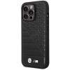 BMW BMHCP14L22PMGK vāciņš priekš iPhone 14 Pro, melns, Bi Pattern