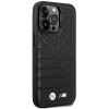 BMW BMHCP14L22PMGK vāciņš priekš iPhone 14 Pro, melns, Bi Pattern