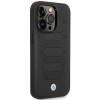 BMW BMHMP14X22RPSK Leather Seats Pattern MagSafe vāciņš tālrunim Apple iPhone 14 Pro Max 6,7″, melns