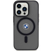 BMW BMHMP14LDSLK Signature MagSafe cietais apvalks, paredzēts Apple iPhone 14 Pro, melns