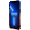 BMW BMHMP14MHTGE Gradient Bumper MagSafe cietais apvalks, paredzēts Apple iPhone 14 Plus / 15 Plus, pelēks
