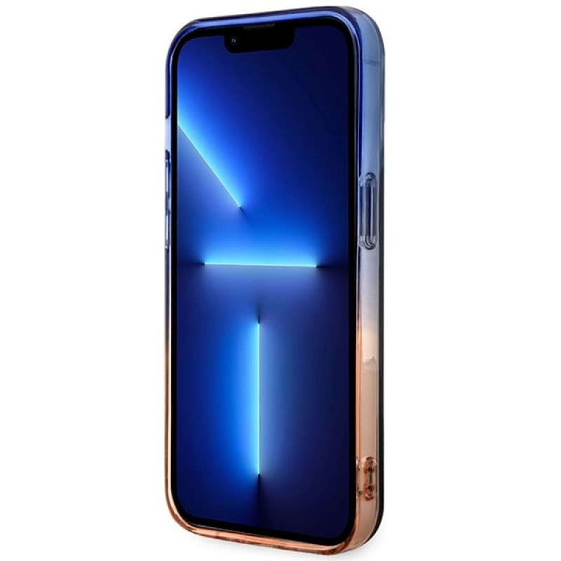 BMW BMHMP14LHTGE Gradient Bumper MagSafe cietais apvalks, paredzēts Apple iPhone 14 Pro, pelēks