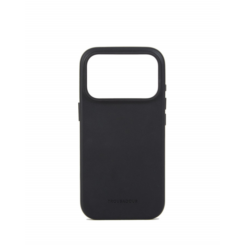 Mujjo Troubadour ādas vāciņš Apple iPhone 18 Pro / 17 Pro, MagSafe, melns