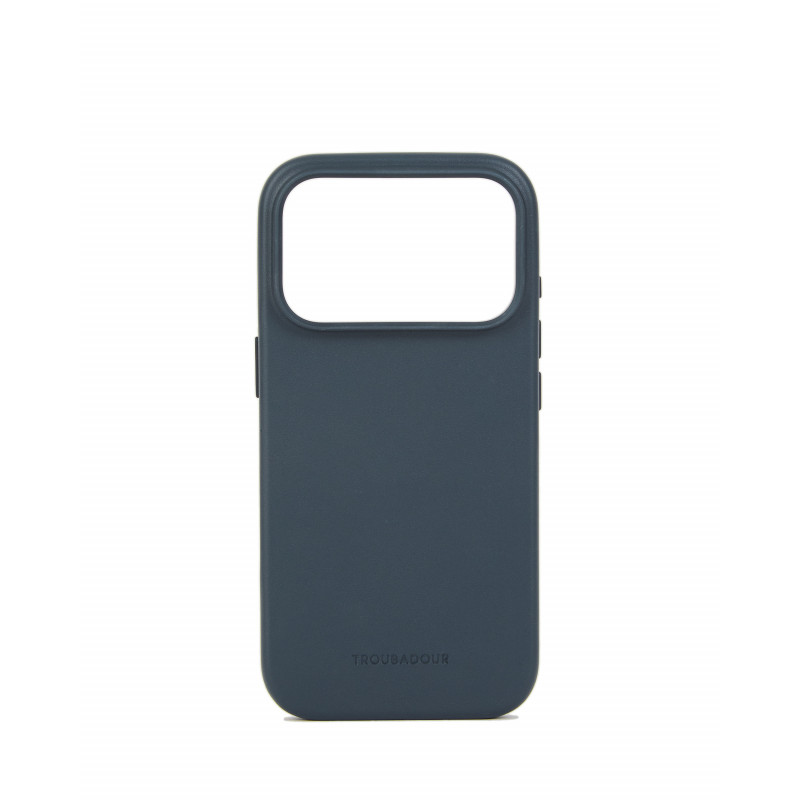 Mujjo Troubadour ādas vāciņš Apple iPhone 18 Pro / 17 Pro, MagSafe, bazalta krāsā