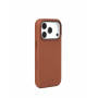Mujjo Troubadour ādas vāciņš Apple iPhone 18 Pro / 17 Pro, MagSafe, gaiši brūns