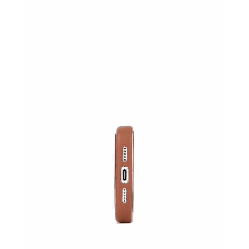 Mujjo Troubadour ādas vāciņš Apple iPhone 18 Pro / 17 Pro, MagSafe, gaiši brūns