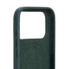 Mujjo Troubadour ādas vāciņš Apple iPhone 18 Pro / 17 Pro, MagSafe, obsidiāna zaļš