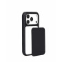 Mujjo Troubadour Modular ādas vāciņš Apple iPhone 18 Pro / 17 Pro, MagSafe, melns