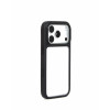 Mujjo Troubadour Modular ādas vāciņš Apple iPhone 18 Pro / 17 Pro, MagSafe, melns