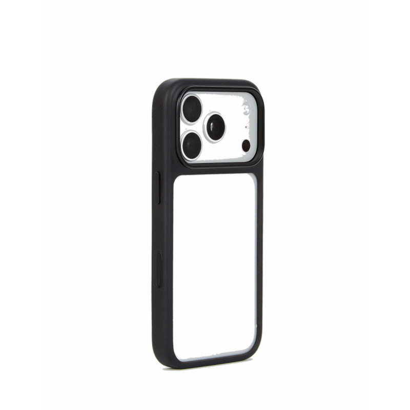 Mujjo Troubadour Modular ādas vāciņš Apple iPhone 18 Pro / 17 Pro, MagSafe, melns