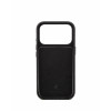 Mujjo Troubadour Modular ādas vāciņš Apple iPhone 18 Pro / 17 Pro, MagSafe, melns