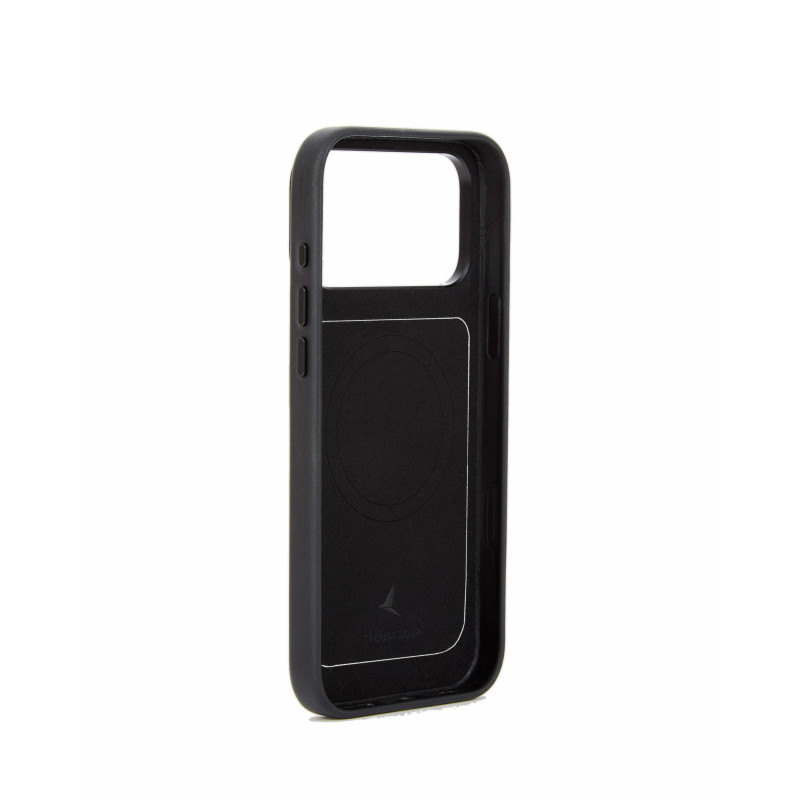 Mujjo Troubadour Modular Leather Case ādas futrālis Apple iPhone 18 Pro Max / 17 Pro Max, MagSafe, melns