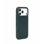 Mujjo Troubadour Modular Leather Case ādas futrālis Apple iPhone 18 Pro Max / 17 Pro Max, MagSafe, obsidiāna zaļš