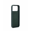 Mujjo Troubadour Modular Leather Case ādas futrālis Apple iPhone 18 Pro Max / 17 Pro Max, MagSafe, obsidiāna zaļš