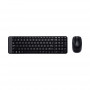 Logitech MK220 bezvadu tastatūras un peles komplekts, 2,4 GHz, 920-008318, melns