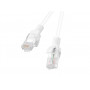 Lanberg PCU6-10CC-0500-W Cat6 U/UTP komutācijas kabelis, 5 m, balts