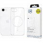 3MK Clear MagCase Apple iPhone 17e / 16e apvalks ar MagSafe, caurspīdīgs