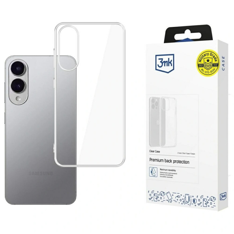 3MK Clear Case vāciņš Samsung Galaxy S25 Edge, caurspīdīgs