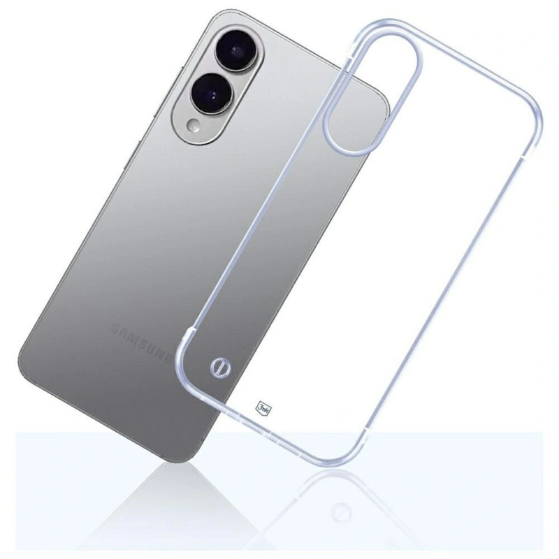3MK Just20g Clear Case tālruņa apvalks Samsung Galaxy S25 Edge, caurspīdīgs