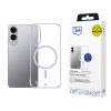 3MK Just20g MagCase tālruņa apvalks Samsung Galaxy S25 Edge, caurspīdīgs
