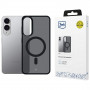 3MK Smoke MagCase tālruņa apvalks Samsung Galaxy S25 Edge, melns