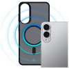 3MK Smoke MagCase tālruņa apvalks Samsung Galaxy S25 Edge, melns