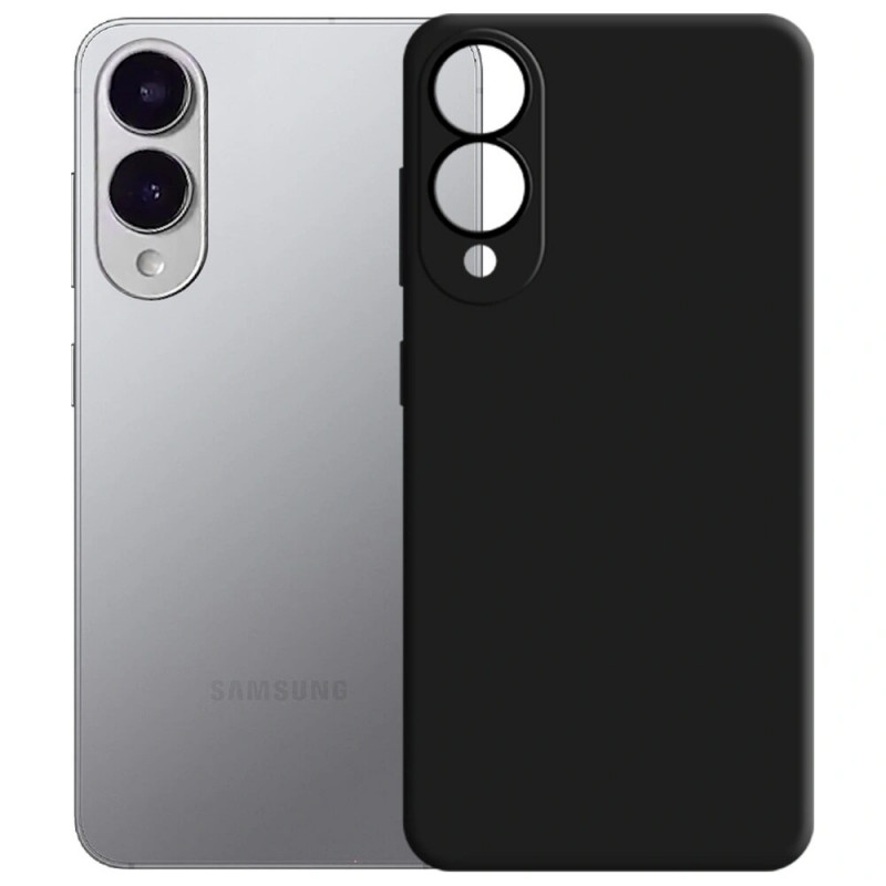 3MK silikona vāciņš Samsung Galaxy S25 Edge, melns