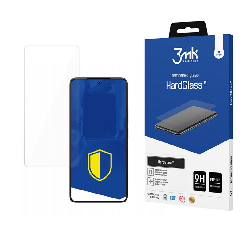3MK HardGlass rūdīts stikls Xiaomi POCO F7 Pro / F7 Ultra