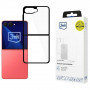 3MK Satin Armor Case+ Flip vāciņš Samsung Galaxy Z Flip7, caurspīdīgs