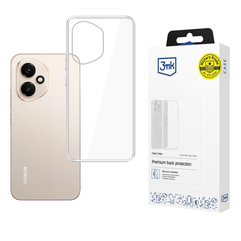 3MK Clear Case vāciņš Honor 400, caurspīdīgs