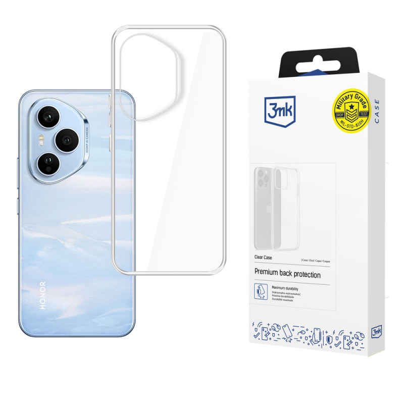3MK Clear Case vāciņš Honor 400 Pro, caurspīdīgs