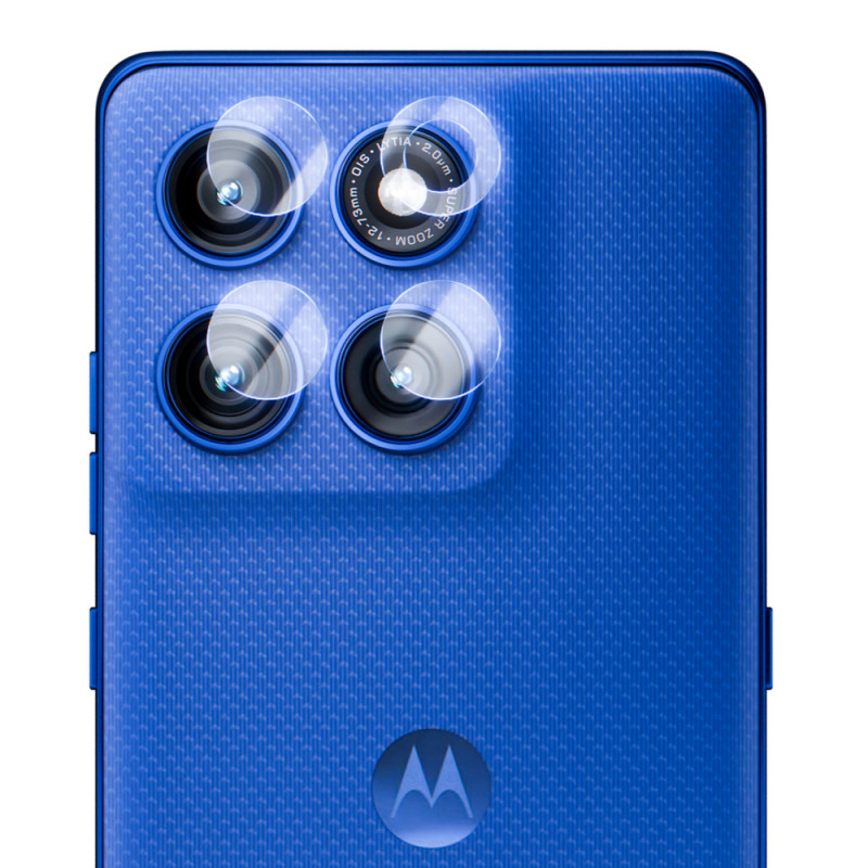 3MK Lens Protection hibrīdstikls kameras objektīvam Motorola Edge 60 Pro (4 gab.)