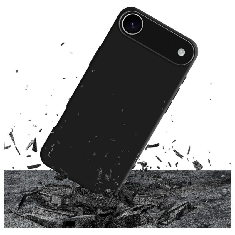 3mk Matt Case Pro apvalks Apple iPhone Air, matēts melns