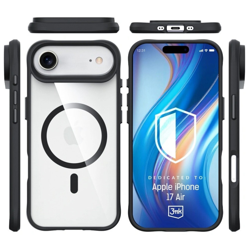 3mk Satin Armor MagCase apvalks Apple iPhone Air, balts