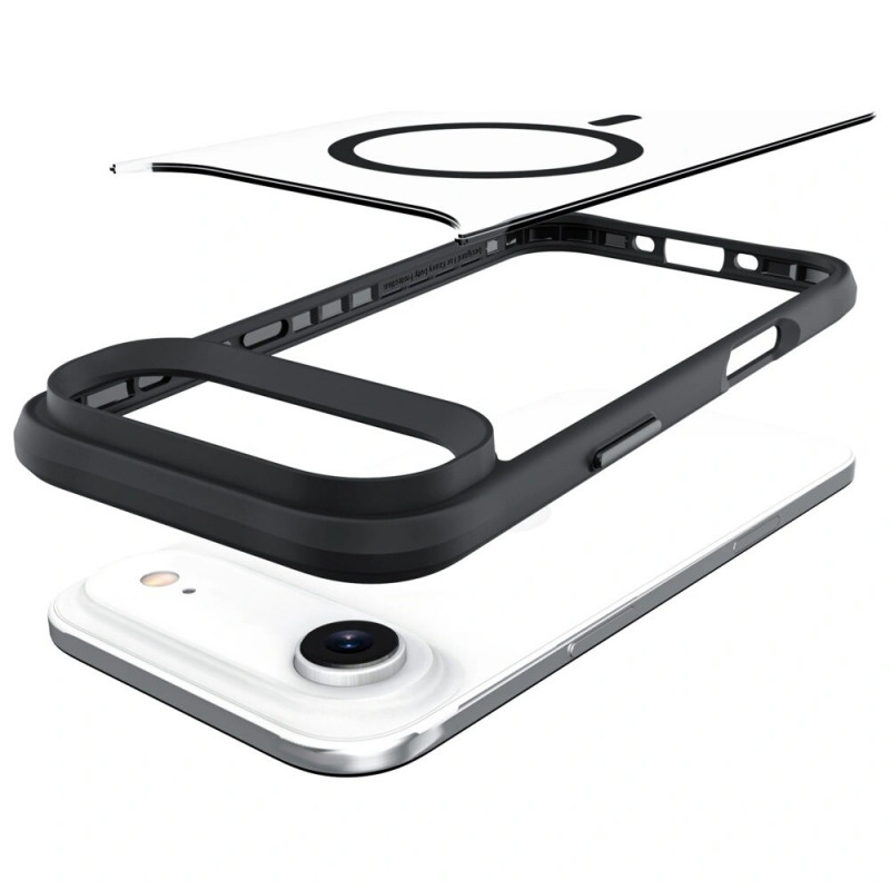 3mk Satin Armor MagCase apvalks Apple iPhone Air, balts