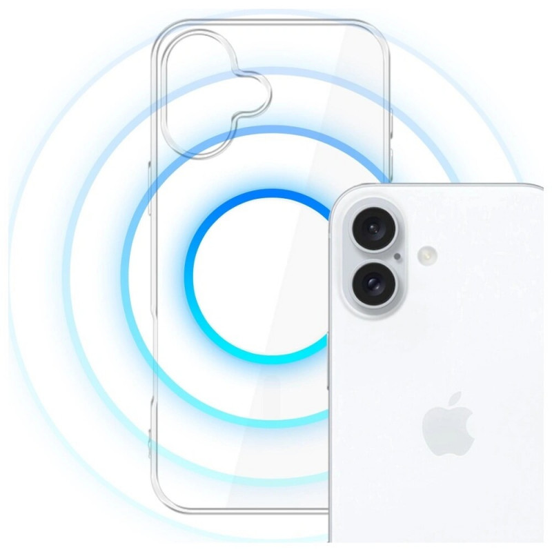 3MK Clear MagCase apvalks Apple iPhone 17, caurspīdīgs