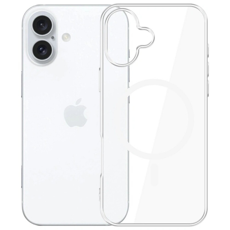 3MK Clear MagCase apvalks Apple iPhone 17, caurspīdīgs