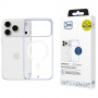 3mk Just20g MagCase apvalks Apple iPhone 17 Pro Max, caurspīdīgs, polikarbonāts
