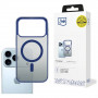 3mk Frosty MagCase apvalks Apple iPhone 17 Pro Max, zils