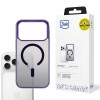 3mk Frosty MagCase apvalks Apple iPhone 17 Pro Max, violets