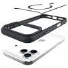 3mk Satin Armor MagCase apvalks Apple iPhone 17 Pro Max, caurspīdīgs melns