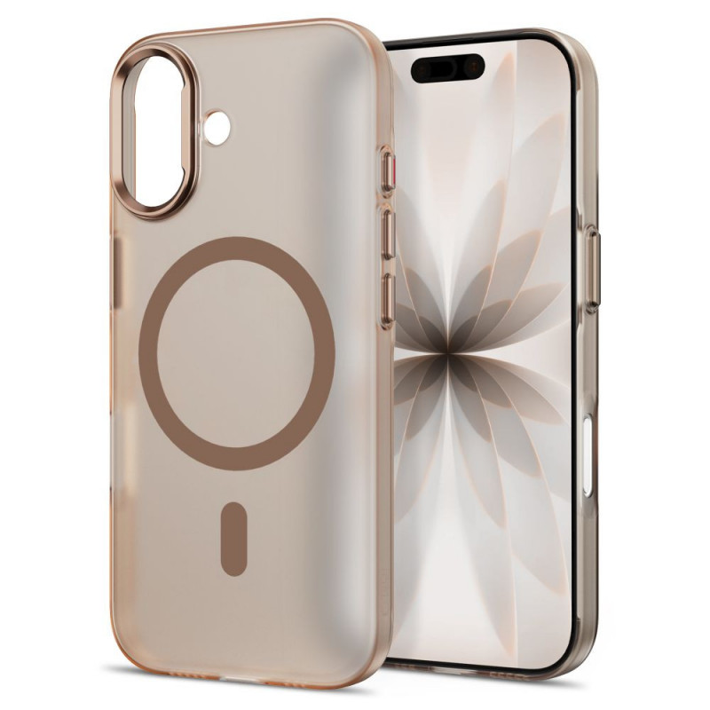Tech-Protect MagZero MagSafe apvalks Apple iPhone 17, matēts Desert Gold