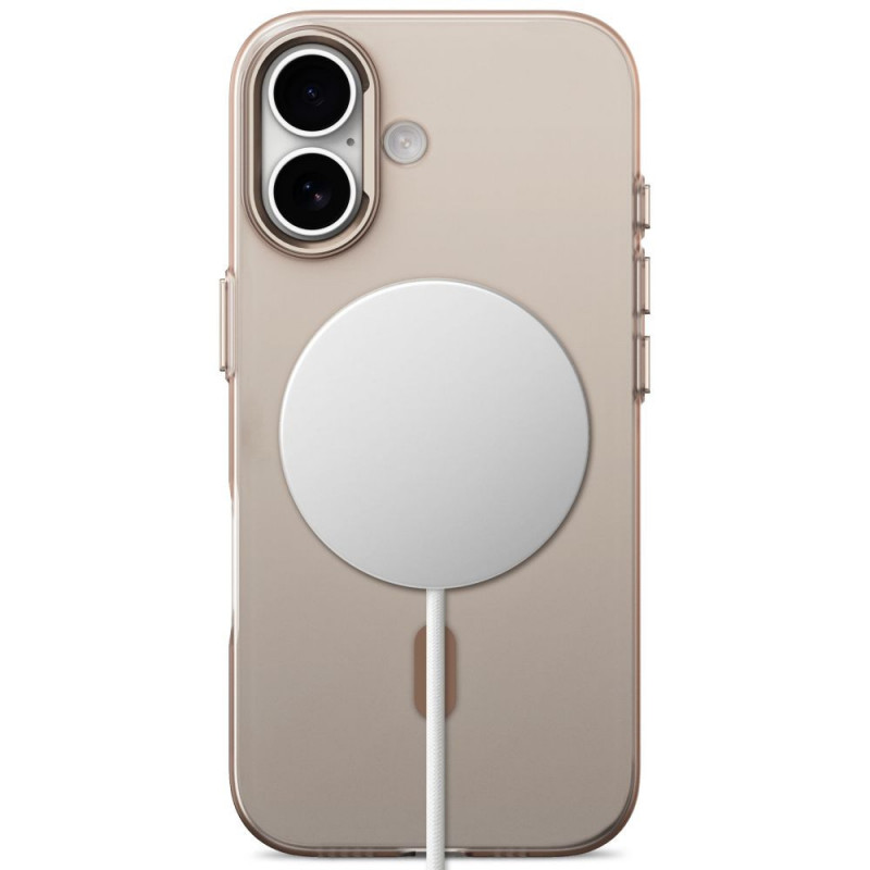 Tech-Protect MagZero MagSafe apvalks Apple iPhone 17, matēts Desert Gold