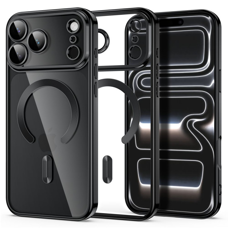 Tech-Protect MagFlex MagSafe apvalks Apple iPhone 17 Pro / 18 Pro, spīdīgi melns
