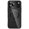 Tech-Protect MagFlex MagSafe apvalks Apple iPhone 17 Pro / 18 Pro, spīdīgi melns