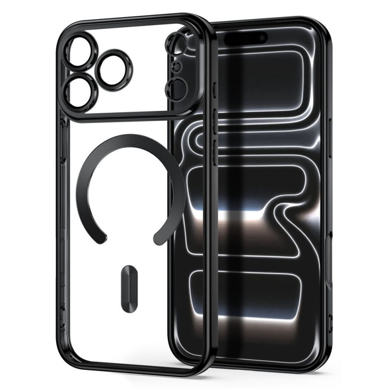 Tech-Protect MagFlex MagSafe apvalks Apple iPhone 17 Pro Max / 18 Pro Max, spīdīgi melns