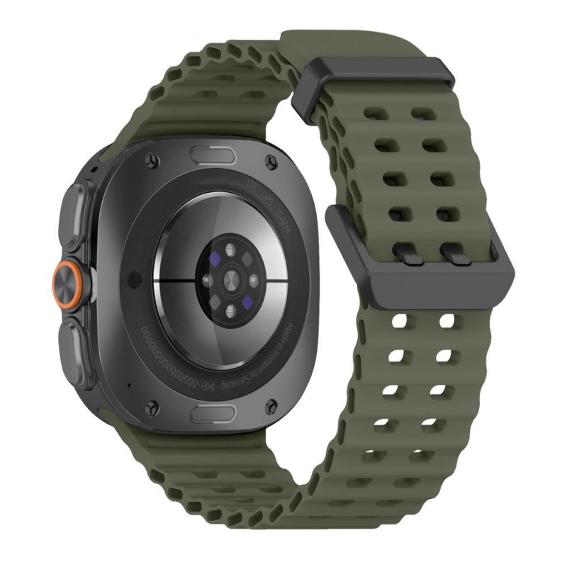 Tech-Protect Iconband Pro pulksteņa siksniņa Samsung Galaxy Watch Ultra 1 / 2 (2024-2026), 47 mm, militāri zaļa